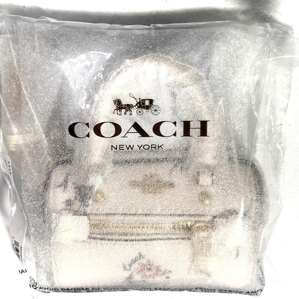 Coach Mini Rowan Satchel Bag Charm Dandelion - Picture 9 of 12